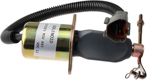 Compatible With Mitsubishi S4Q2/S4S S6S 12V Excavator Engine Flameout Solenoid Valve 32A8715100 in Saudi Arabia