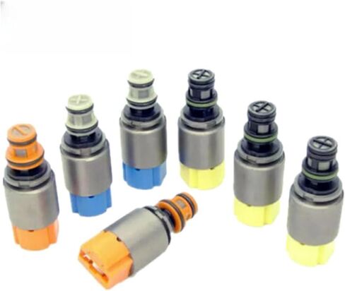 1068298046 6HP21 6HP28 7PCS Transmission Solenoid Kit Compatible For BMW 128i 135i 335i 550i 650i X1 X5 X6 Z4 /AUDI S5 Q5 A4 /Land Rover LR4 in Saudi Arabia