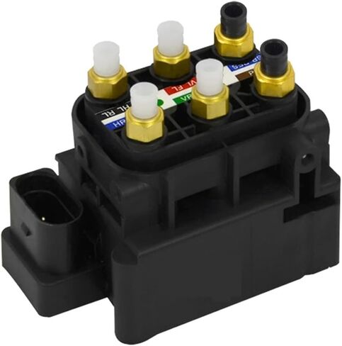 Compatible With Audi A6 C7 A7 Sportback A8 D4 Solenoid Valve 4H0616013 4H0616013B 3Y0616006 4H0616013A Air Suspension Solenoid Valve Block in Kuwait