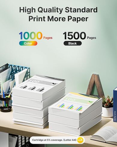 LC504 LC504XL Ink Cartridges MFC-J1365DW Replacement for Brother LC504 Ink Cartridges for Brother Printer LC 504 XL MFC-J1365DW MFC-J1367DW MFC-J1355DW Ink LC504 XL High Yield, 4 Pack (B/C/M/Y) in Saudi Arabia