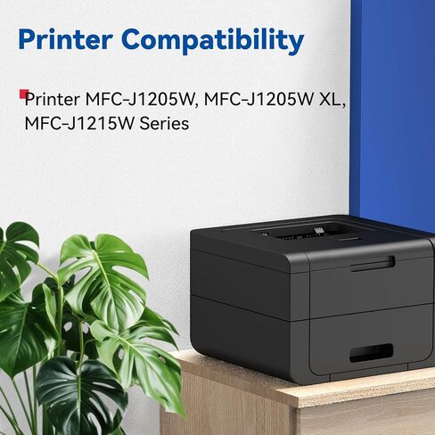 LC404 MFC-J1205W Ink Cartridges for Brother LC-404 LC404XL 404XL XL Ink Cartridge Compatible for Brother MFC-J1205W MFC-J1215W MFC J1205W XL Printer High Yields (4-Pack, Black Cyan Magenta Yellow) in Saudi Arabia