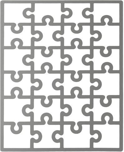 XGNG مستطيلة لغز الكربون الصلب يموت المعادن شفرة القطع قالب DIY بها بنفسك ألبوم صور ورقة النقش بطاقة صنع سجل القصاصات الزينة in Kuwait