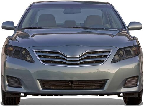 زوج من المصابيح الأمامية لجهاز العرض من DNA MOTORING متوافقة مع 10-11 Toyota Camry، زاوية شفافة بغطاء أسود، HL-OH-TCAM10-BK-CL1 in Kuwait