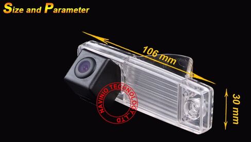 HD CCD Vehicle Camera Car Rear View Backup Camera, 170° Viewing Angle Reversing Camera for Toyota Highlander 2006-2010/Toyota Kluger 2008-2012/Toyota RX300 1998-2003 in Saudi Arabia