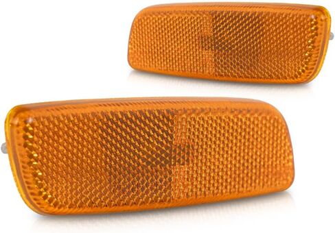 لكزس GS300 1998-05/LS400 1998-00/IS300 2001-05/بريوس 2001-03/ECHO 2000-05/SC XA 2004-2006 سائق مجموعة ضوء التحديد الجانبي وجانب الركاب | زوج | معتمد من وزارة النقل LX2550103 + LX2551103 in Kuwait