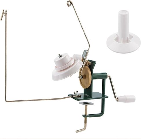 Xaila Manual Yarn Ball Winder – Replacement for Standard Hand Crank Winders, 10 oz Metal Yarn Winder for Crocheting & Knitting, Heavy Duty Portable Craft Tool in Saudi Arabia