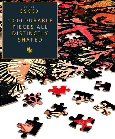 Elena Essex Puzzles for Adults - Rainbow Kingdom | 1000 Piece Puzzle | Jigsaw Puzzles 1000 Pieces | Pride Rainbow Animal Gradient Puzzle | Adult Puzzles Size 20 x 28 inches in Saudi Arabia