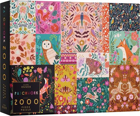 Elena Essex Puzzles for Adults - Rainbow Kingdom | 1000 Piece Puzzle | Jigsaw Puzzles 1000 Pieces | Pride Rainbow Animal Gradient Puzzle | Adult Puzzles Size 20 x 28 inches in Saudi Arabia