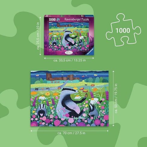Ravensburger Meadow Mischief 1000 Piece Puzzle for Adults in Kuwait