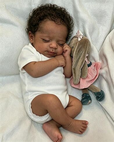 anano reborn baby دمى الفينيل كامل الجسم الأسود الأولاد 18 بوصة واقعية الحياة الحقيقية تولد من جديد دمى الفينيل كامل الجسم الأسود إعادة ولد طفل الأولاد، واقعية واقعية الأطفال حديثي الولادة للأطفال in Kuwait