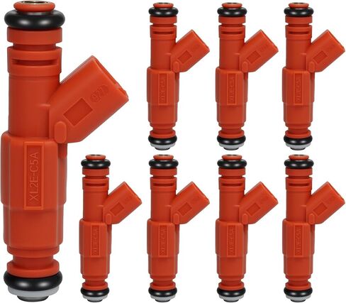 2000-2004 8Pcs Fuel Injectors Compatible for Lincoln Town Car, for Ford Crown Victoria, for Mercury Grand Marquis 2000 2001 2002 2003 2004 4.6L V8 Replace 0280155917 in Saudi Arabia