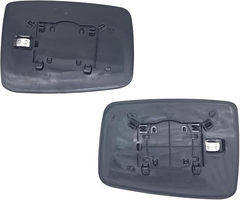 Driver Left+ Passenger Right Side Heated Mirror Glass Compatible with 2009-2018 Dodge Ram 1500 2500, for Ram 1500 2500 2011-2018 68079363AA, 68079362AA (Not Fits for Towing Mirror) in Kuwait