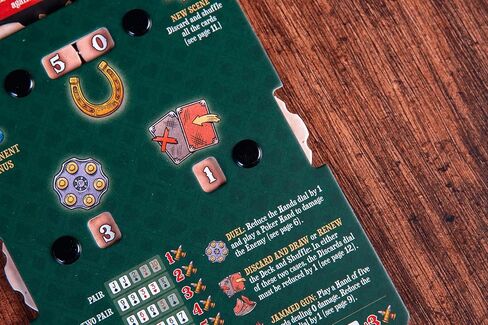 Devir - Ace of Spades Card Game, Solo & Cooperative Poker-Based Strategy Game with Western Horror Theme, Strategy Game, Ages 14+, 1–2 Players, Playtime 40, (English Version) in Saudi Arabia