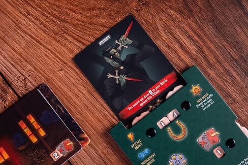 Devir - Ace of Spades Card Game, Solo & Cooperative Poker-Based Strategy Game with Western Horror Theme, Strategy Game, Ages 14+, 1–2 Players, Playtime 40, (English Version) in Saudi Arabia