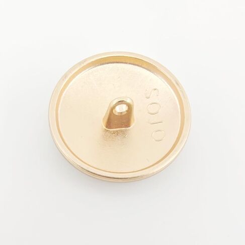 25mm Gold Crown & Wheat British Buttons - Vintage Metal Shank Buttons for Uniform Blazers, Trench Coats & School Jackets (10pcs) in Saudi Arabia