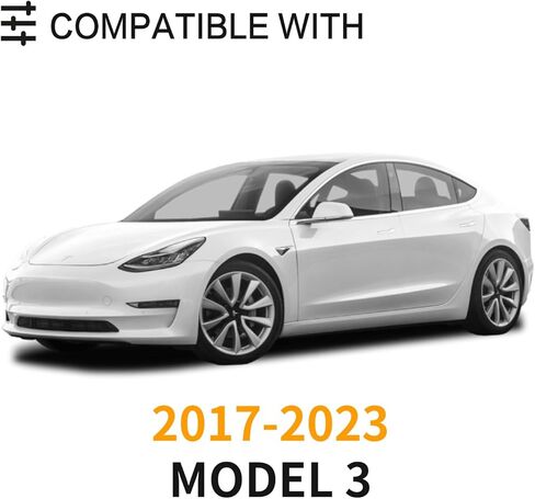 260lb Roof Rack Cross Bars Fit for 2017-2023 Tesla Model 3,Heavy Duty Aluminum Roof Rack Rail Crossbars Cargo Bars in Saudi Arabia