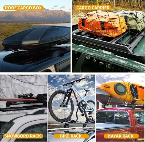 260lb Roof Rack Cross Bars Fit for 2017-2023 Tesla Model 3,Heavy Duty Aluminum Roof Rack Rail Crossbars Cargo Bars in Saudi Arabia