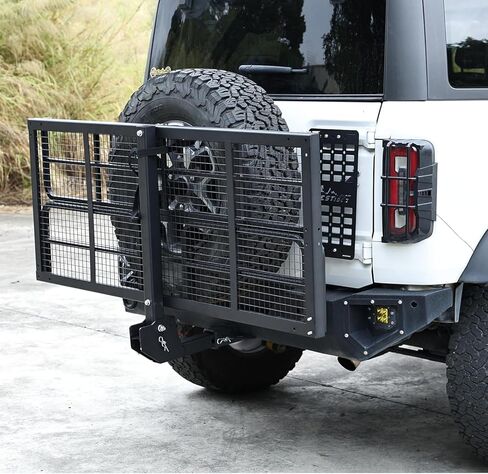 60" x 26" x 13.8" Folding Hitch Cargo Carrier, 750 lbs Capacity Heavy-Duty Trailer Hitch Cargo Basket, Cargo Carrier Hitch Mount for Car SUV Truck, Fits 2" Receiver in Kuwait
