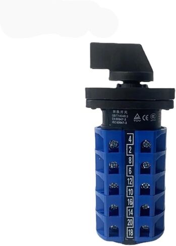 3 Position 5 Poles Levels 25A 690V Changeover Rotary Cam Rotary Switch Silver Contact Control Motor Interruptor LW26-25/5(012345) in Kuwait