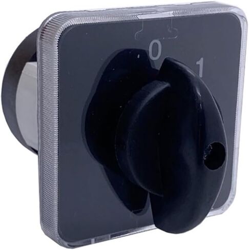 20A Electric Power Cut On Off Silver Contact Knob Isolator Changeover Rotary Cam Switch YMZ12-20/1 in Kuwait