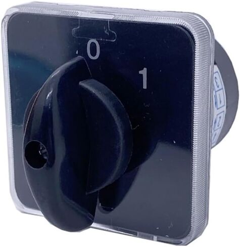 20A Electric Power Cut On Off Silver Contact Knob Isolator Changeover Rotary Cam Switch YMZ12-20/1 in Kuwait