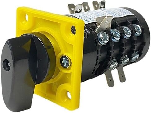 Cam Switch HZ5B-20/4DG Combination Changeover Rotary Switches 3 Positions (1-0-2) 4 Poles 20A 690V Silver Contact in Kuwait