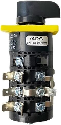 Cam Switch HZ5B-20/4DG Combination Changeover Rotary Switches 3 Positions (1-0-2) 4 Poles 20A 690V Silver Contact in Kuwait