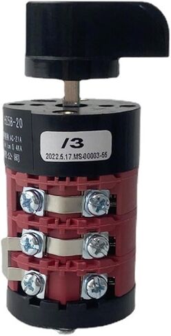 Switch 0-7 Position 20A 660V 3 Poles Rotary Screws Manual Electrical Changeover Interrupteur HZ5B-20/7/3 in Kuwait