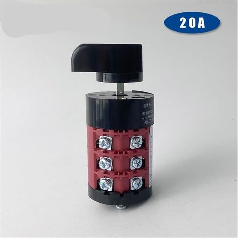 Switch 0-7 Position 20A 660V 3 Poles Rotary Screws Manual Electrical Changeover Interrupteur HZ5B-20/7/3 in Kuwait