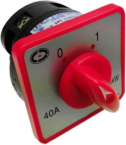 Rotary Switch 2 Position Silver Electric Contacts Transfer Universal cam Switch 7.5kw 40A 1 Level HZ5-40/7.5 L01 in Kuwait