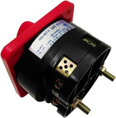 Rotary Switch 2 Position Silver Electric Contacts Transfer Universal cam Switch 7.5kw 40A 1 Level HZ5-40/7.5 L01 in Kuwait