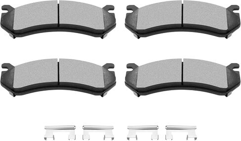 Brake Pads,ECCPP 4pcs Rear Ceramic Disc Brake Pads Kits for Chevrolet Suburban 2500/Silverado 2500 HD/Silverado 3500 HD/Silverado 3500/Express 1500/Silverado 2500 HD Classic/Silverado 1500 HD Classic in Saudi Arabia