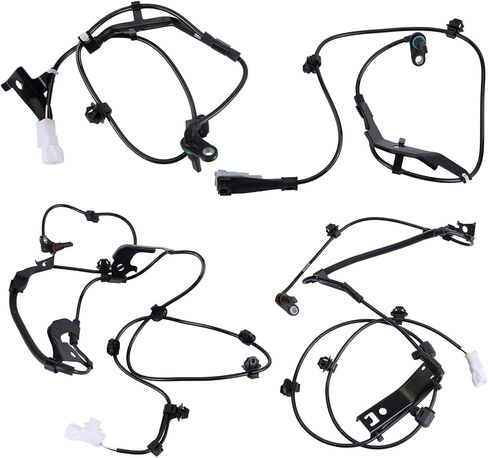 4PCS Front Rear ABS Wheel Speed Sensor Left &Right for Hilux Viii Pickup 2015-2022 2.7L Anti Lock Brake Wheel Speed Sensor 89542-0K060, 89543-0K060, 89545-0K240 89546-0K240 in Kuwait