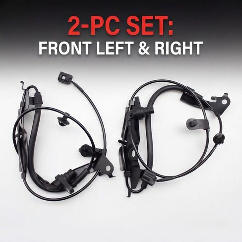 2PCS Front ABS Wheel Speed Sensor ALS2318 Compatible with Toyota Camry 2012-2017 Avalon 2013-2015 Lexus ES350 2013-2018 ES300h 2013-2017 2-PC Set Replaces 89543-06040 89542-06040 in Saudi Arabia