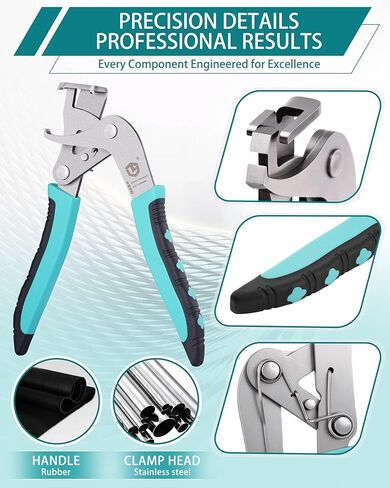 Car Clip Pliers and Disassembly Tools, 2.3" Multi-Functional Trim Removal Tool for Automotive Door Panel Dashboard Fasteners, Compact Design with Non-Slip Rubber Handle 2026 in Saudi Arabia