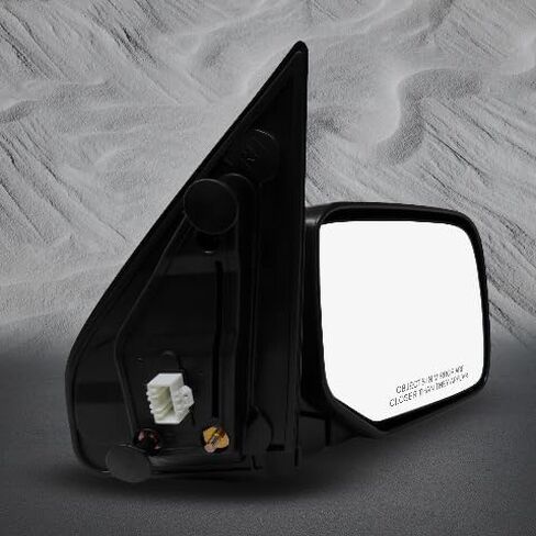PM Auto Driver & Passenger Side Mirrors, Left-Right Power Heated Paintable Manual Folding Replacement For 2009-2015 Honda Pilot, Door Mirror Pair of 2 in Kuwait
