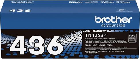 Brother Genuine TN436BK TN436C TN436M TN436Y Super High Yield Toner Cartridge 4-Pack for HL-L8360CDW, HL-L9310CDW, MFC-L8895CDW, MFC-L8900CDW, MFC-L9570CDW Bundle with Deco Essentials Printer eBook in Kuwait