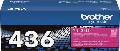 Brother Genuine TN436BK TN436C TN436M TN436Y Super High Yield Toner Cartridge 4-Pack for HL-L8360CDW, HL-L9310CDW, MFC-L8895CDW, MFC-L8900CDW, MFC-L9570CDW Bundle with Deco Essentials Printer eBook in Kuwait