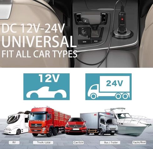 كابل شاحن سيارة XT60i متوافق مع Anker SOLIX S2000 C1000 C2000 Gen 2 Ecoflow Delta River 3 2 Max Mini Pro Plus Ultra Series & More XT60 مولد محطة الطاقة، محول تيار مستمر لمكيف الهواء EF Wave 2 in Kuwait