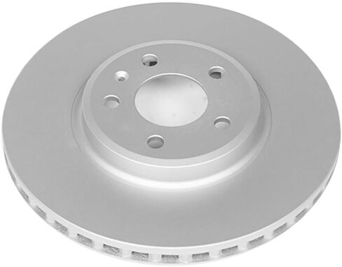 Power Stop EBR838EVC front Geomet Coated Brake Rotor For Audi A4 2009-2011, Audi A4 Quattro 2009-2011, Audi A5 2008-2011, Audi A5 Quattro 2008-2011, Audi Q5 2009-2011 [Model Specific] in Kuwait