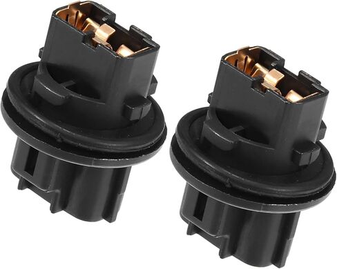 Front Turn Signal Light Lamp Bulb Holder 81128-06470 for Toyota Avalon 2013-2016 Plastic Black (Set of 2) Durable Material in Kuwait