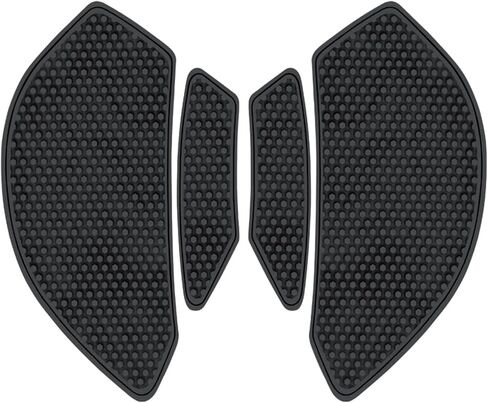 Fuel Gas Tank Pad Protector Stickers Decal Set Compatible with Ninja ZX-6R 2009-2026/ZX-636 2012-2019 - Anti-Slip Protective Kit, Black | 4-Piece in Saudi Arabia