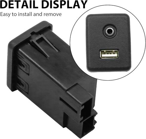 13599456 USB Port AUX Audio Interface Socket, Replacement for Chevrolet Malibu 2012-2018, Replacement for Buick Envision Regal Verano 2015-2019 USB Interface Socket Jack in Kuwait
