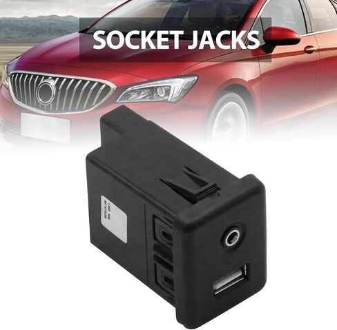 13599456 USB Port AUX Audio Interface Socket, Replacement for Chevrolet Malibu 2012-2018, Replacement for Buick Envision Regal Verano 2015-2019 USB Interface Socket Jack in Kuwait
