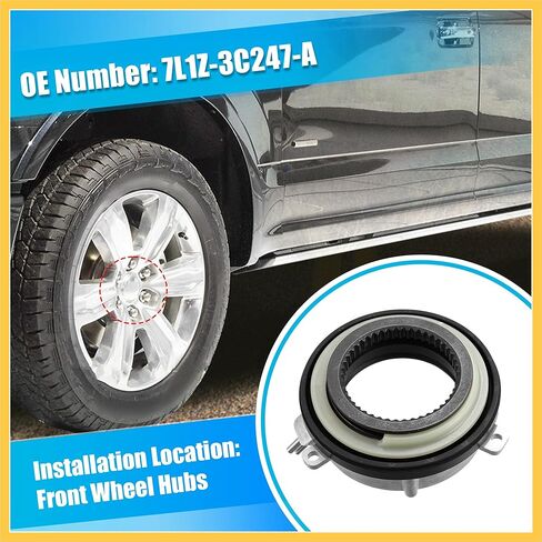2 قطعة 4x4 محور قفل تلقائي 4WD قفل محور المحرك لفورد F-150 2004-2016 لفورد إكسبيديشن لينكولن نافيجيتور 2003-2017 7L1Z3C247A 4 قطع غيار السيارات ذات الدفع الرباعي in Kuwait