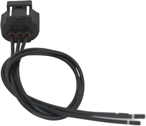 Throttle Position Sensor Connector Wiring Harness Pigtail Plug S-821 1P1243 3U2Z-14S411-ESAA WPT-118 1.6 2.0 2.3 2.5 Fit for Ford Focus Escape Ranger Fiesta Ecosport Ka Mondeo 00-12, 3 Pin in Saudi Arabia