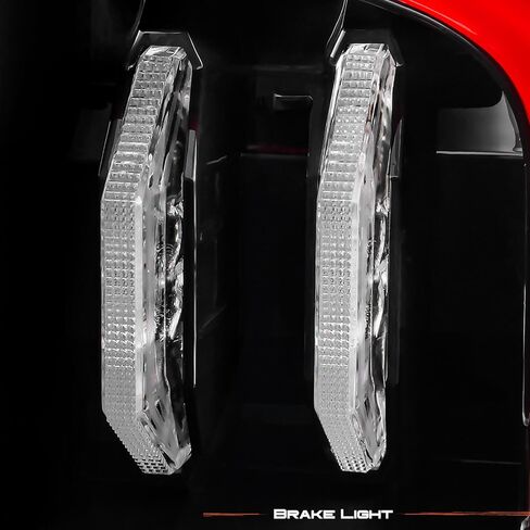 AKKON - Fits 2014-2021 Toyota Tundra Full LED DRL Running Black Tail Lights Brake Lamp Pair w/Sequential Turn Signal in Kuwait