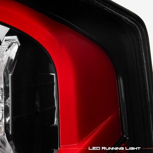 AKKON - Fits 2014-2021 Toyota Tundra Full LED DRL Running Black Tail Lights Brake Lamp Pair w/Sequential Turn Signal in Kuwait