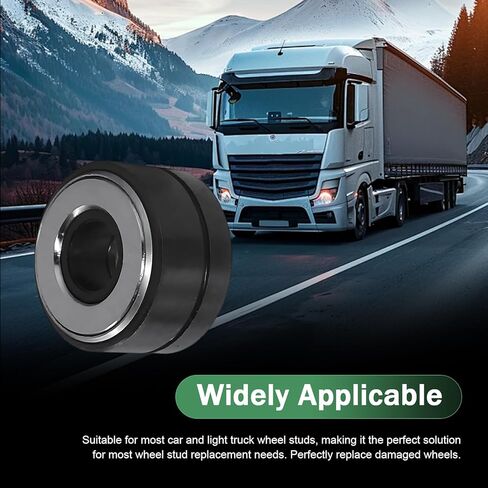 1 PC 22800 Wheel Stud Installer, Car Carbon Steel Wheel Stud Installer, Tire Studs Tool, Universal for Most Cars, Light-duty Trucks (Black) in Saudi Arabia