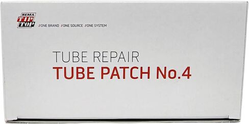 REMA TIP TOP No. 4 Tube Patch, 30 Units of 3 inch Round Vulcanizing Patches for Automotive, Truck and Farm Tire Inner Tube Repair, Red Feather Edge in Saudi Arabia